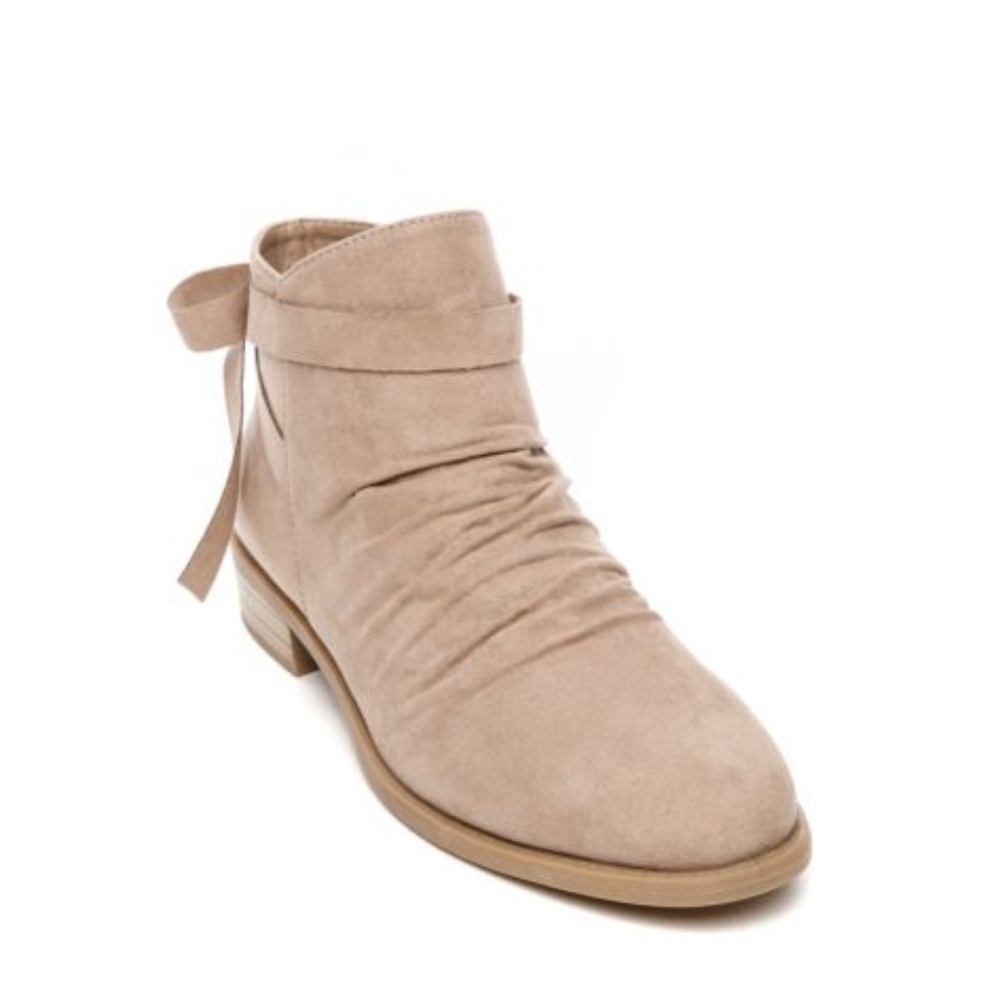 New Sugar Riggle Back Bow Bootie - Picture 1 of 6